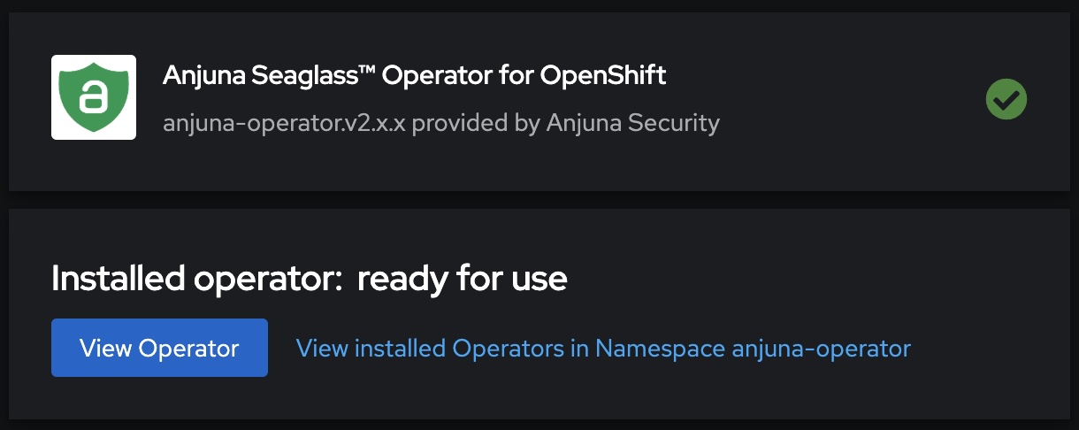 OperatorHubInstallAnjuna4